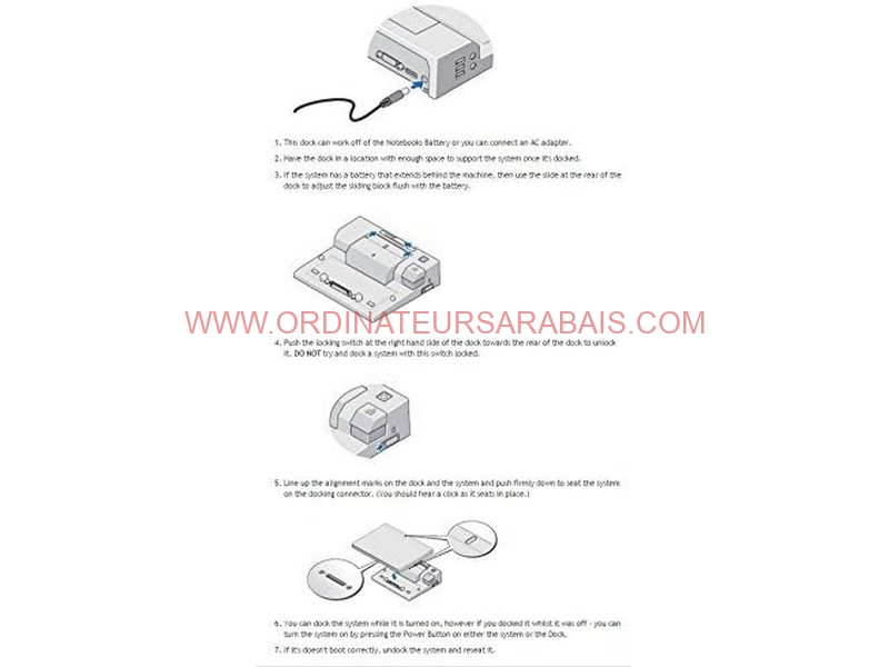 DELL PRO3X Dock Station Réplicateur E-Port 3.0 DELL PRO3X Dock Station Réplicateur E-Port 3.0