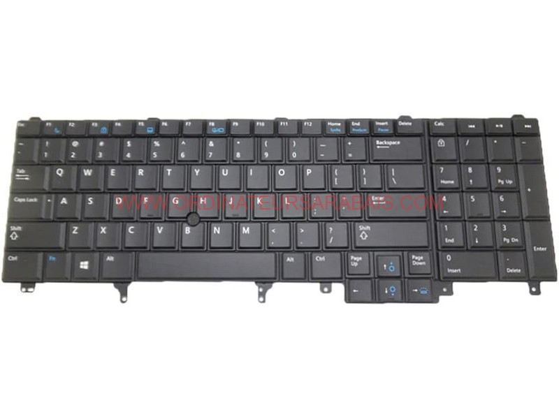 Clavier pour Laptop Dell Latitude E5520 E5530 E6520 E6530 E6540 0564JN Clavier pour Laptop Dell Latitude E5520 E5530 E6520 E6530 E6540 0564JN