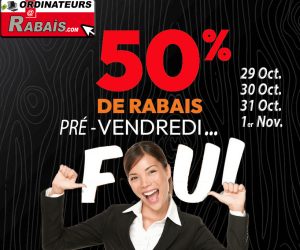 pre- vendredi fou ordinateurs à rabais inc