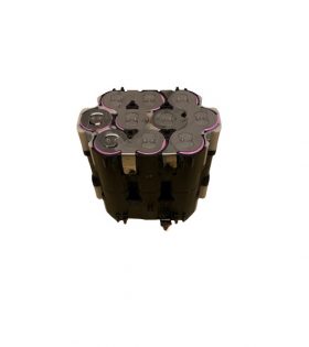 36 Volts - Bloc de Montage de 10 piles 18650