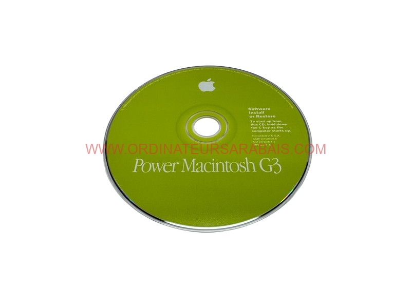 Power Macintosh G3 version 8.6 Software disc Power Macintosh G3 version 8.6 Software disc