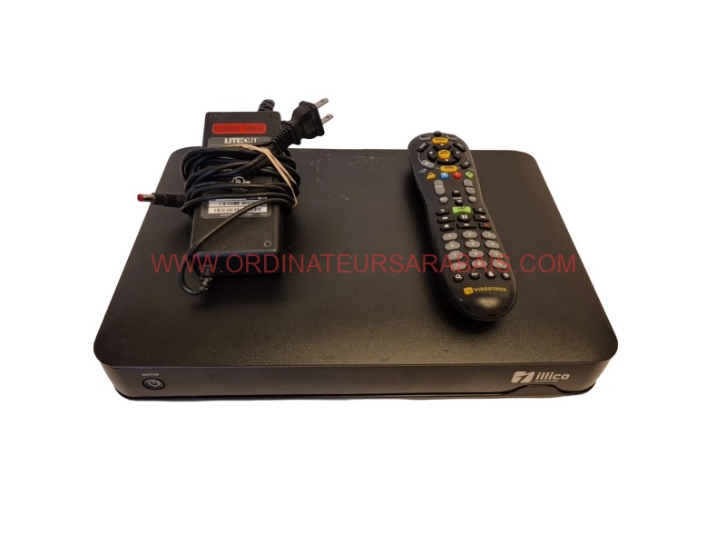 Illico 9887 HD Vidéotron 9887HD de Cisco - Enregistreur Numérique Personnel + Télécommande Illico 9887 HD Vidéotron 9887HD de Cisco - Enregistreur Numérique Personnel + Télécommande